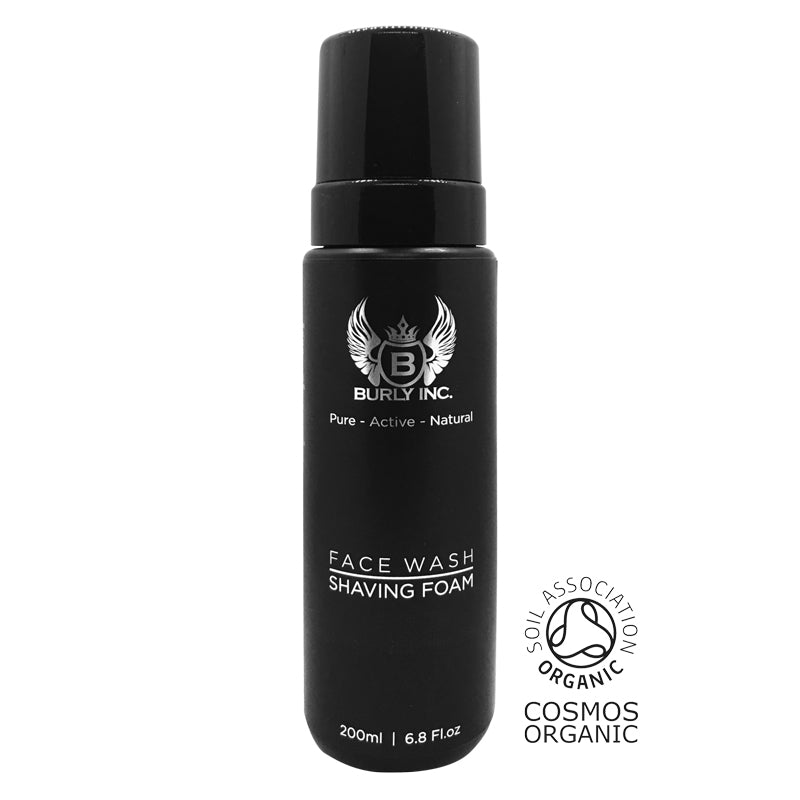 Organic Men's Facewash / Shaving Foam- 200ml